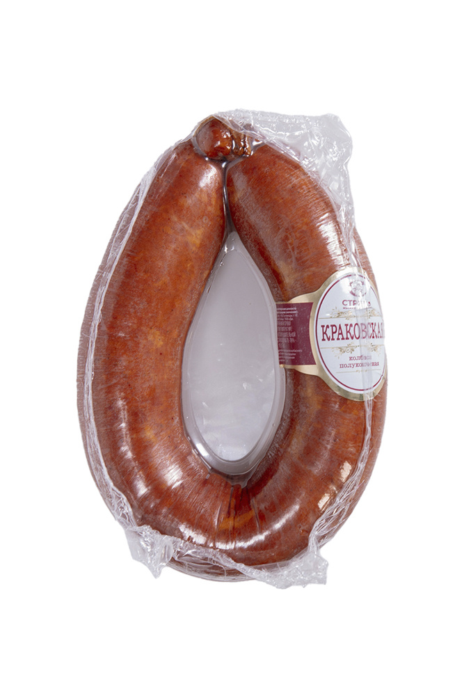 Колбаса Краковская полукопченая ГОСТ МК Стрела