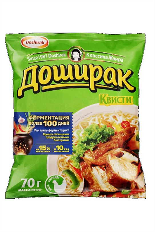 Лапша Доширак курица 70г