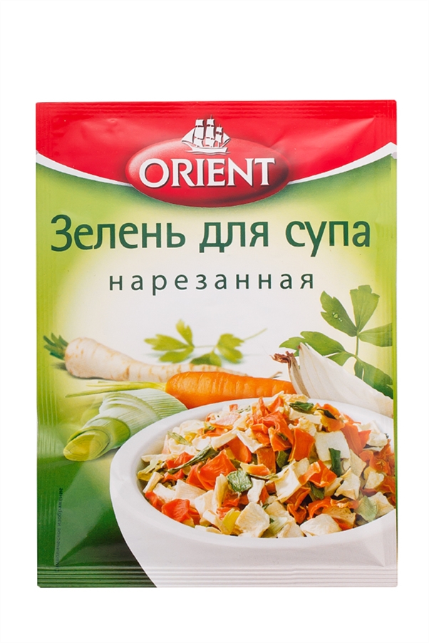 Приправа Ориент зелень для супа нарезанная 14г