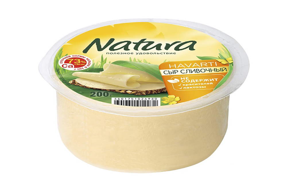 Сыр Натура сливочный 45% 200г