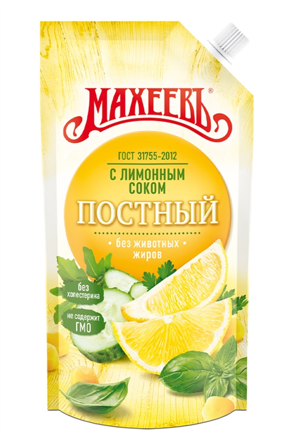 Соус майонезный Махеев постный 30% 190г