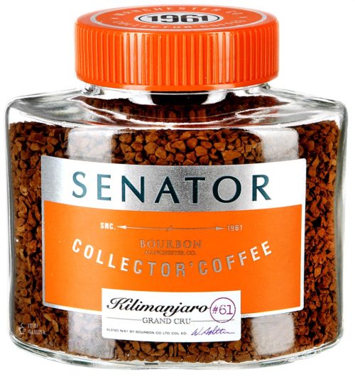 Кофе Сенатор Килиманджаро растворимый ст/б 100г