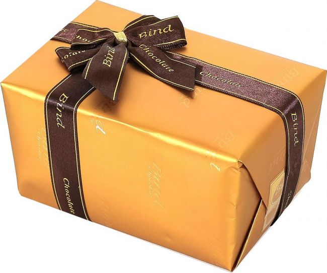Конфеты Бинд золотая подарочная упаковка 110г