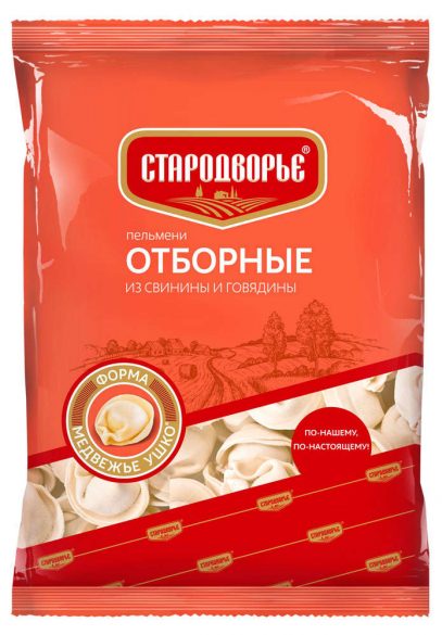 Пельмени Стародворье Отборные со свининой и говядиной 430г