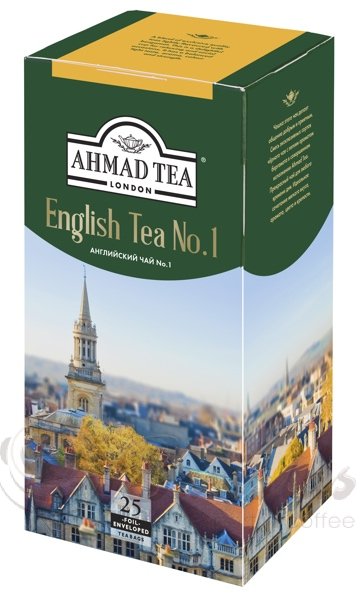Чай Ахмад Ти Английский чай №1 черный 25 пакетиков