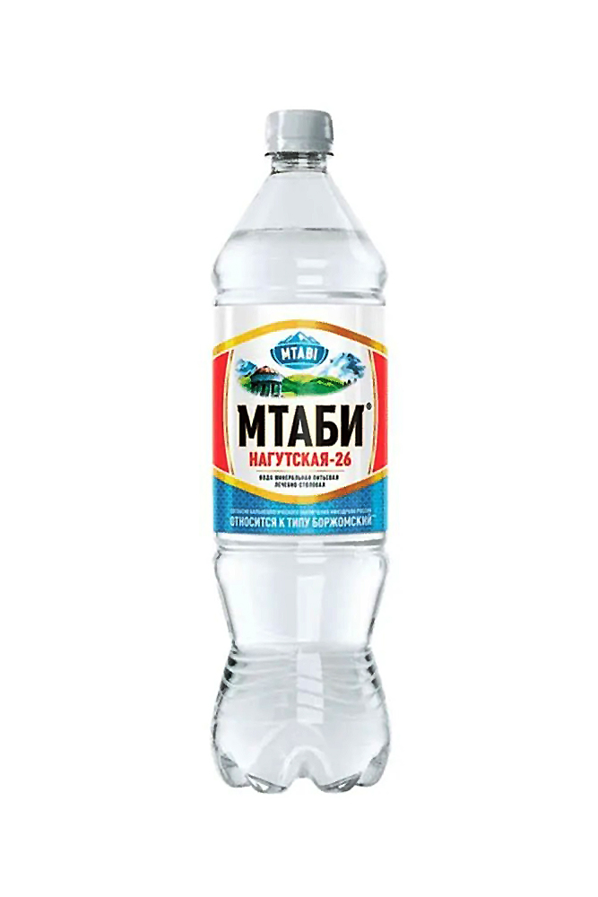 Вода Мтаби минеральная газированная ПЭТ 1,25л