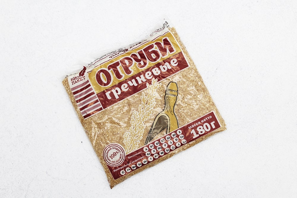 Отруби Чуваши Хлеб гречневые 180г