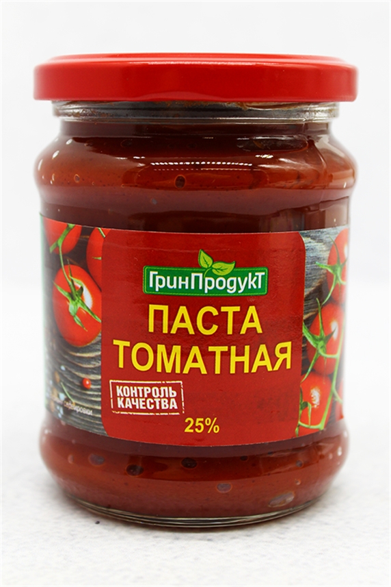 Паста томатная Гринпродукт 25% ст/б 260г