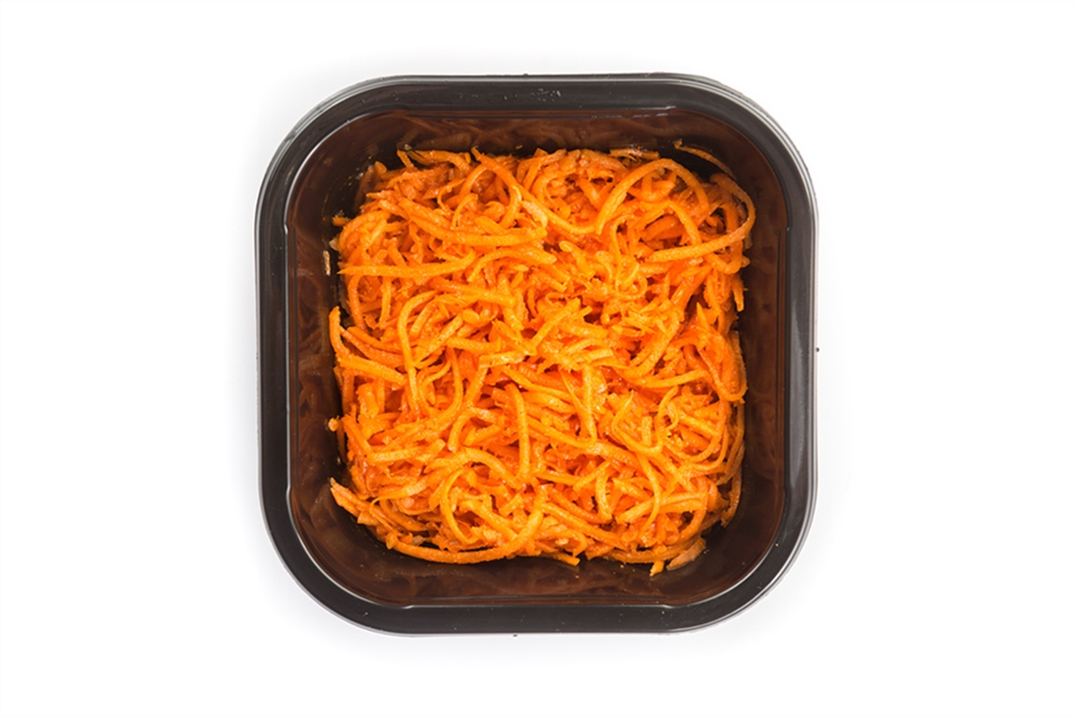 Салат корейский из моркови в упаковке 150г