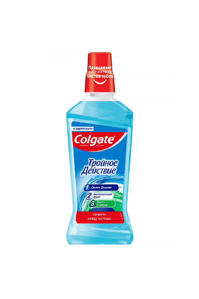 Ополаскиватель для полости рта Колгейт Тройное Действие 500мл