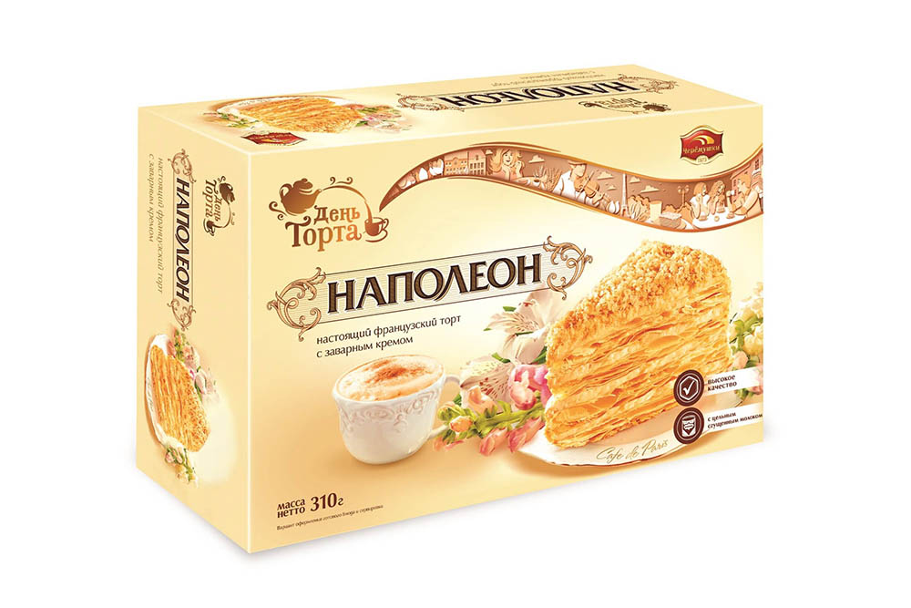Торт Черемушки Наполеон 310г