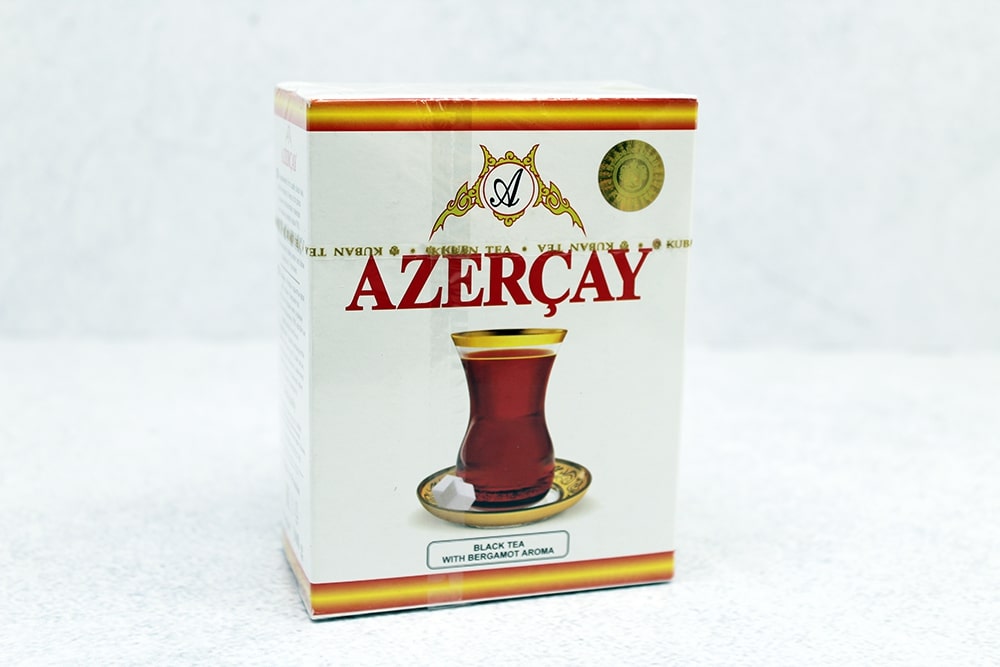 Чай Азерчай черный с бергамотом 100г