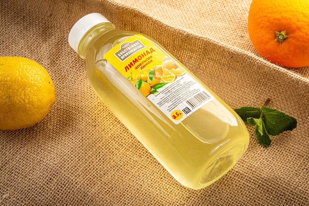 Напиток апельсин/лимон 0,5л