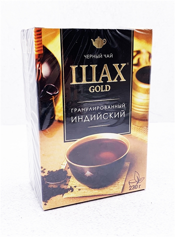 Чай Шах Голд черный гранулированный 230г
