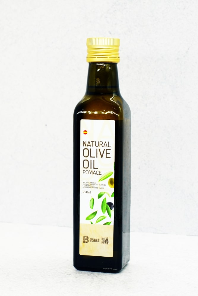 Масло оливковое Хороший выбор Помас рафинированное 250мл