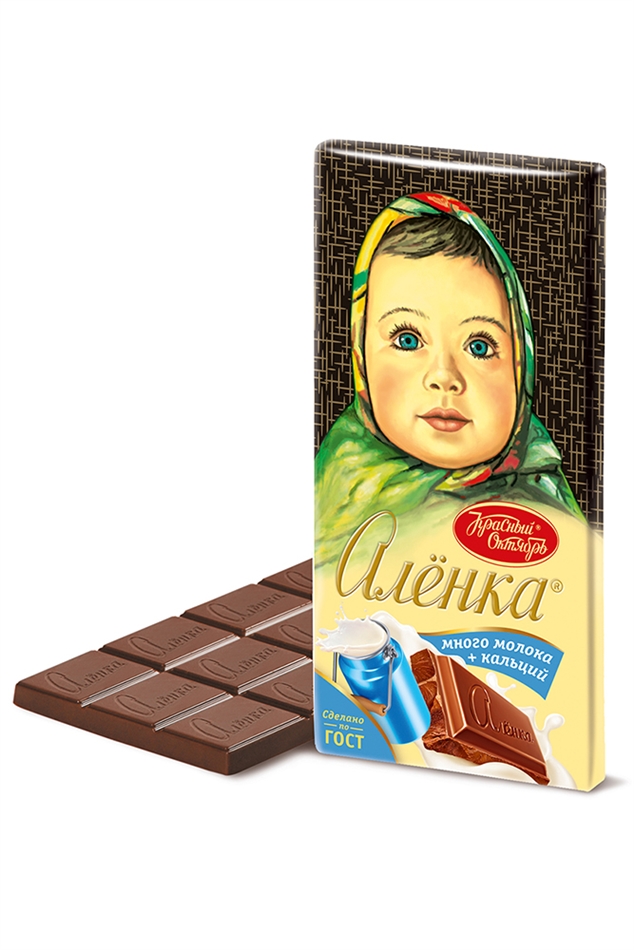 Шоколад Аленка много молока 90г