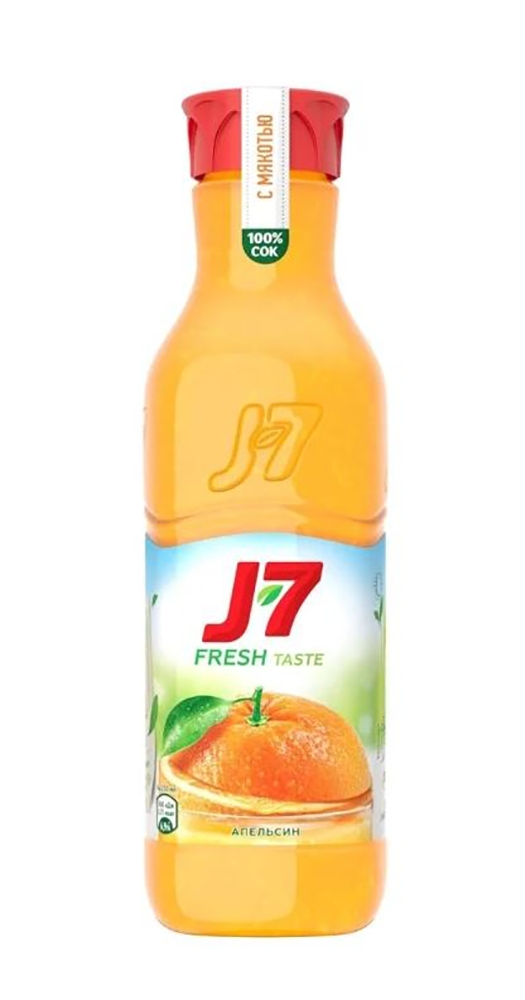 Сок Джей-7 апельсин паст.с мякотью 0,3л