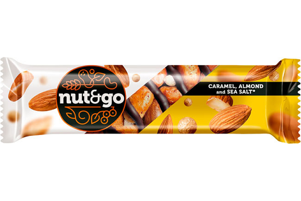 Батончик Нат энд Го миндальный 34г