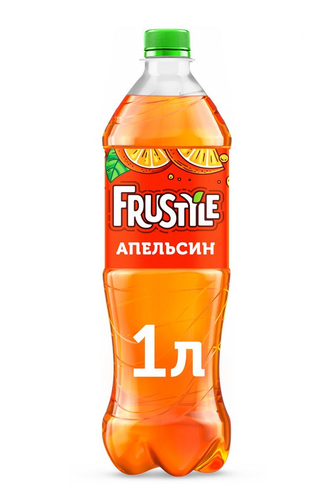 Напиток Фрустайл Апельсин сильногазированный безалкогольный ПЭТ 1л
