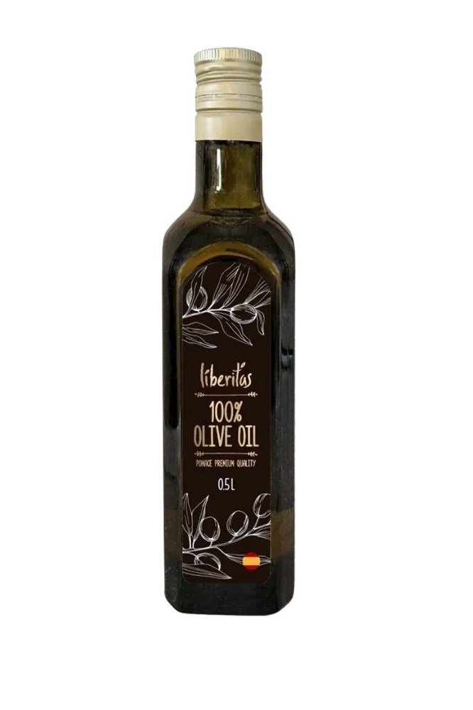 Масло оливковое Либеритас Помас ст/б 0,5л