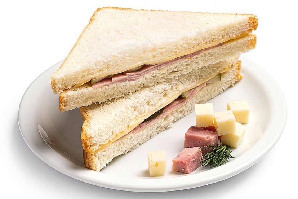 Сэндвич с ветчиной и сыром 160г