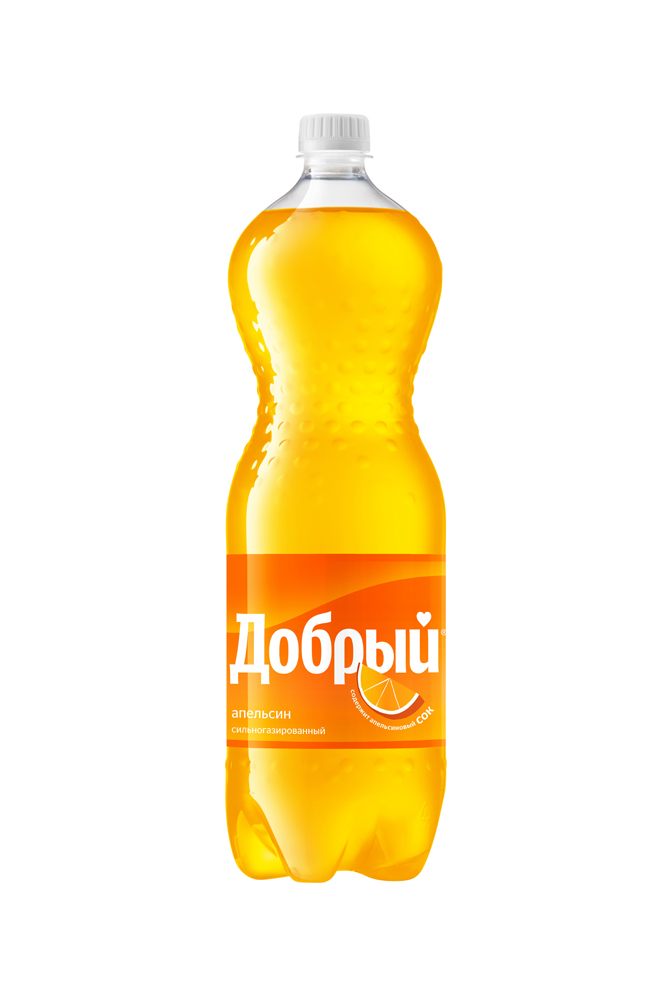 Напиток Добрый Апельсин газированный 1,5л ПЭТ