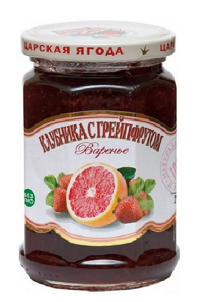 Варенье Царская ягода клуб/грейпфрут 360г
