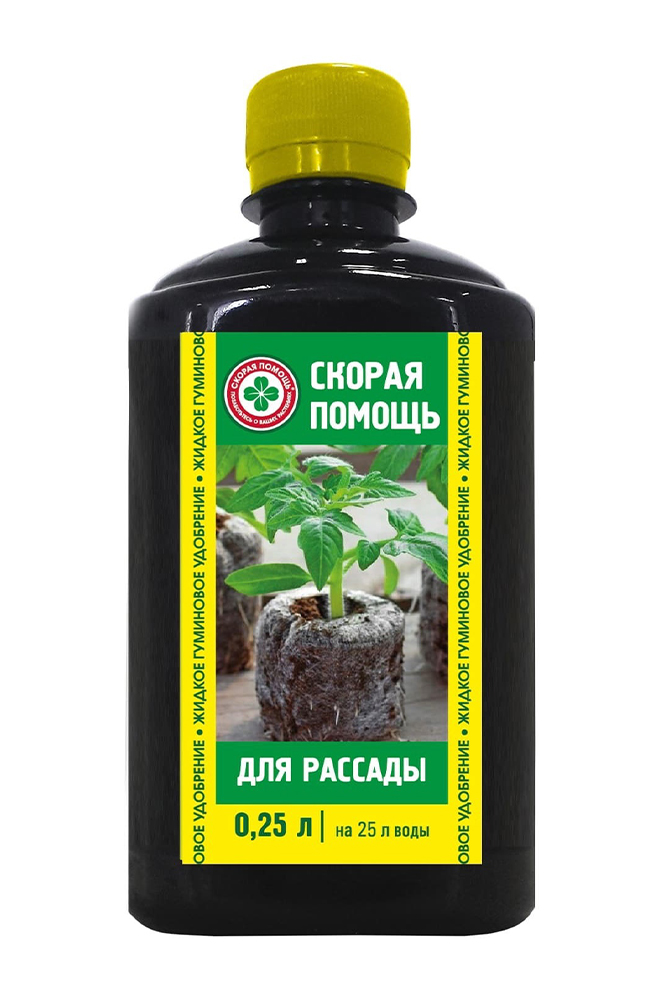Удобрение жидкое для рассады Скорая помощь 250мл