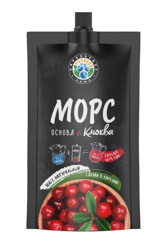 Основа для морса Карельское Лето клюква 200мл