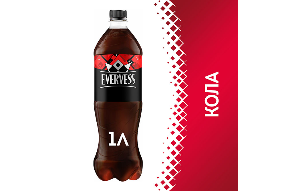 Напиток Эвервесс Кола газ 1л