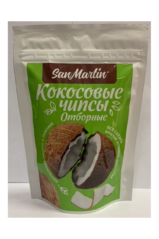 Чипсы Сан Мартин кокосовые отборные 40г