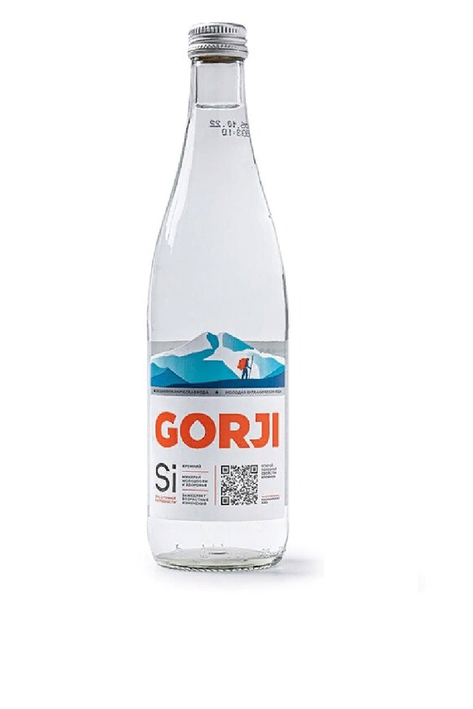Минеральная вода Горджи стеклянная бутылка 0,5л