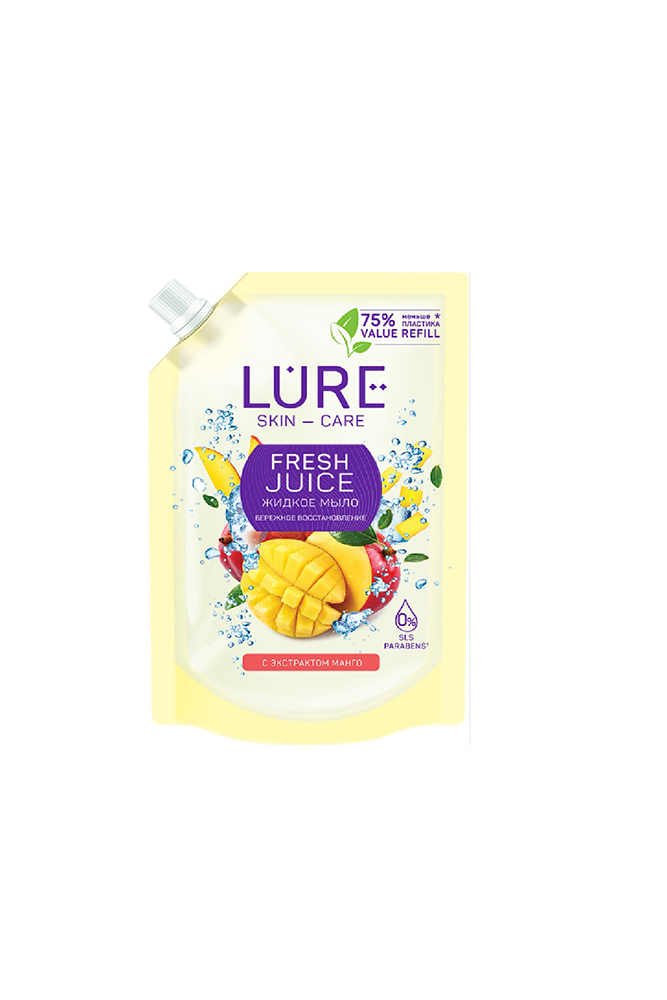 Мыло жидкое Люре манго д/п 380мл