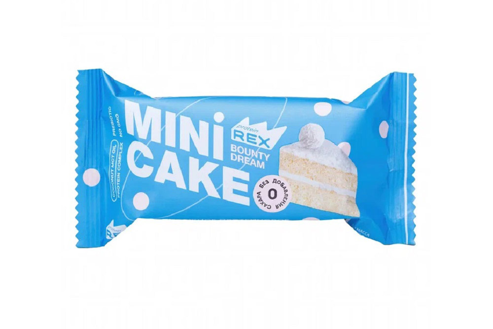 Мини-тортик протеиновый Кокосовый тортик 40г