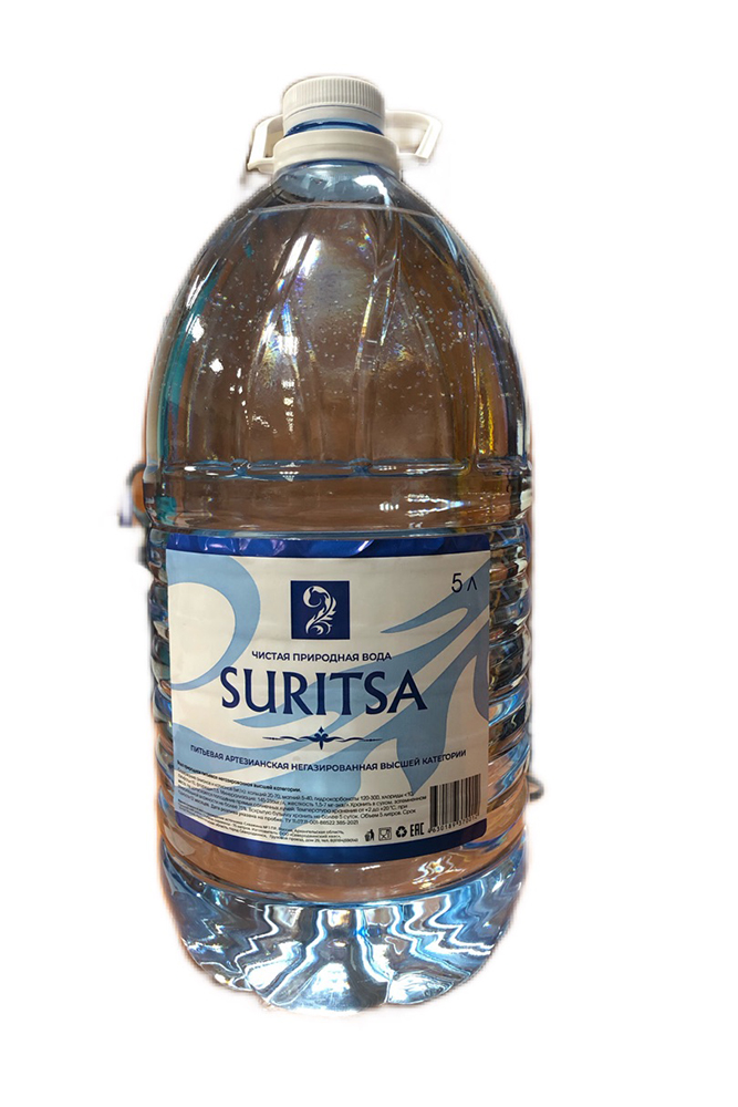 Вода Сурица питьевая негазированная 5л