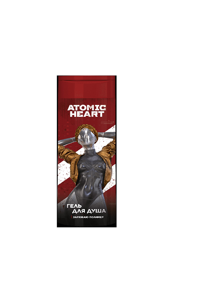 Гель для душа Атомик Харт мужской 400мл