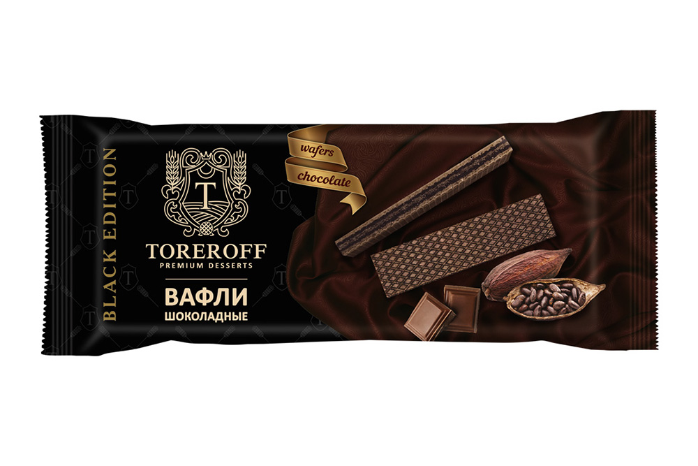 Вафли Торерофф Шоколадные 160г