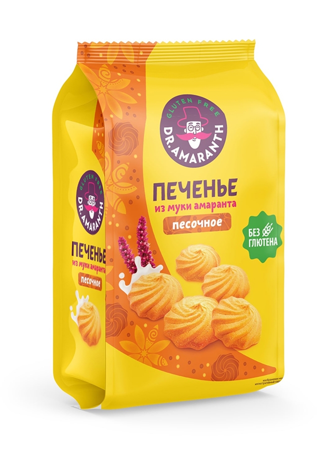 Печенье  Др Амарант песочное  210г