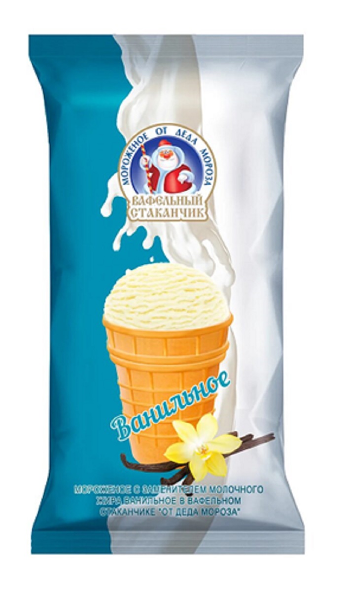 Мороженое От Деда Мороза ваниль стакан 70г
