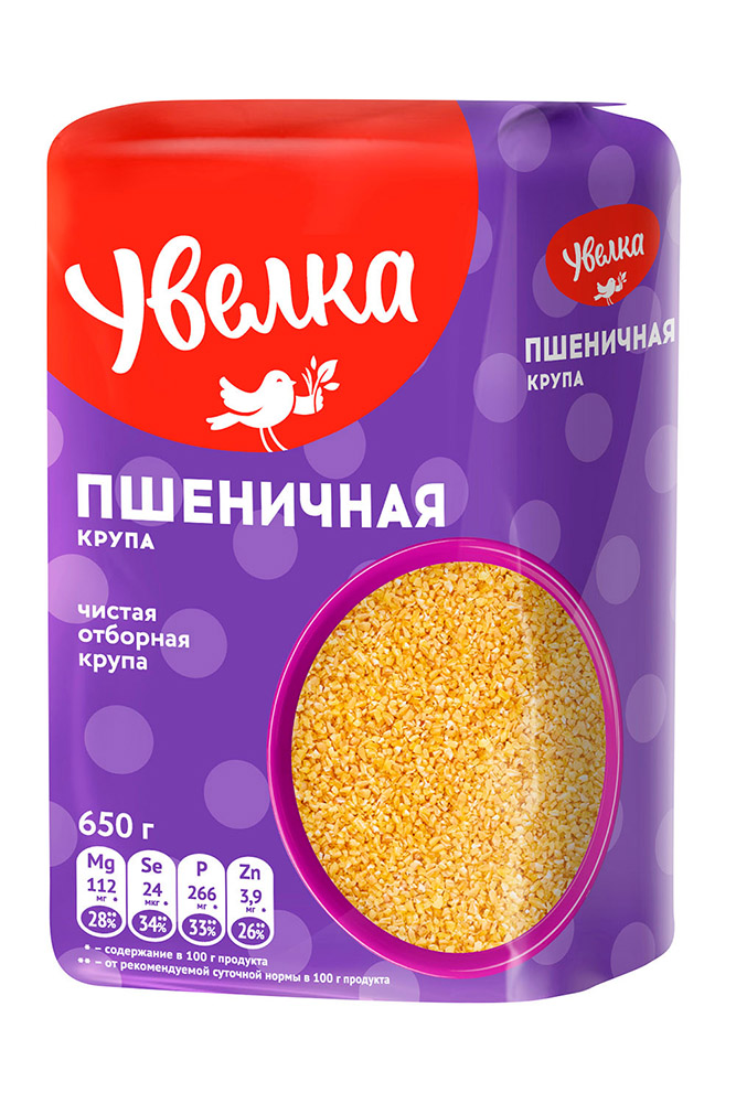 Крупа Увелка пшеничная 650г
