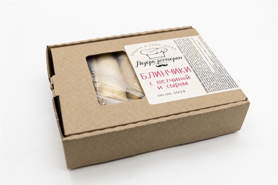 Блины Разори ресторан с ветчиной и сыром 380г