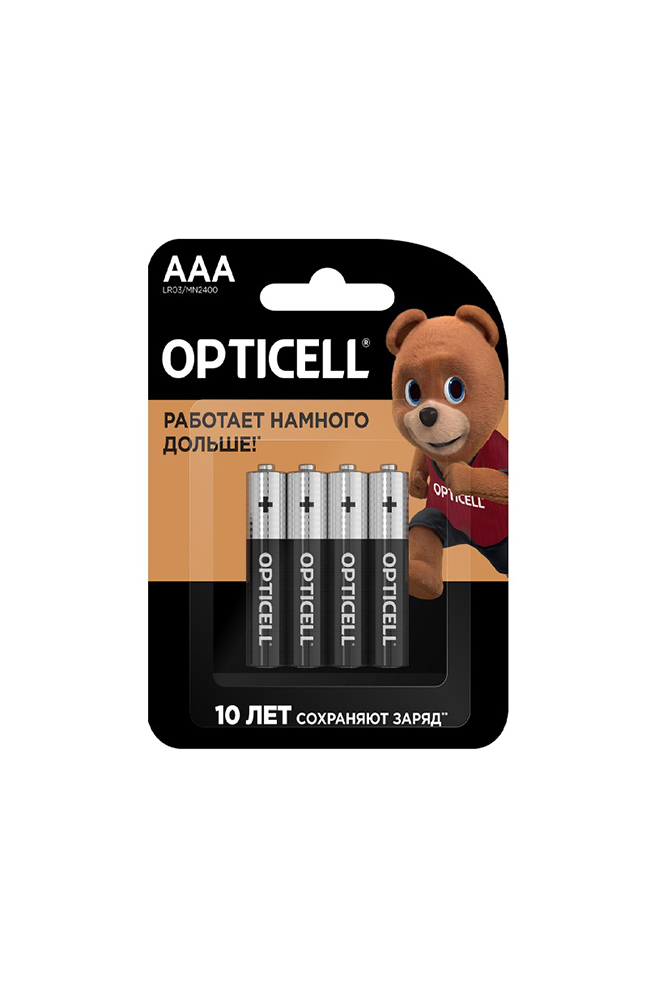 Батарейки Оптиселл Бэйсик ААА 4шт