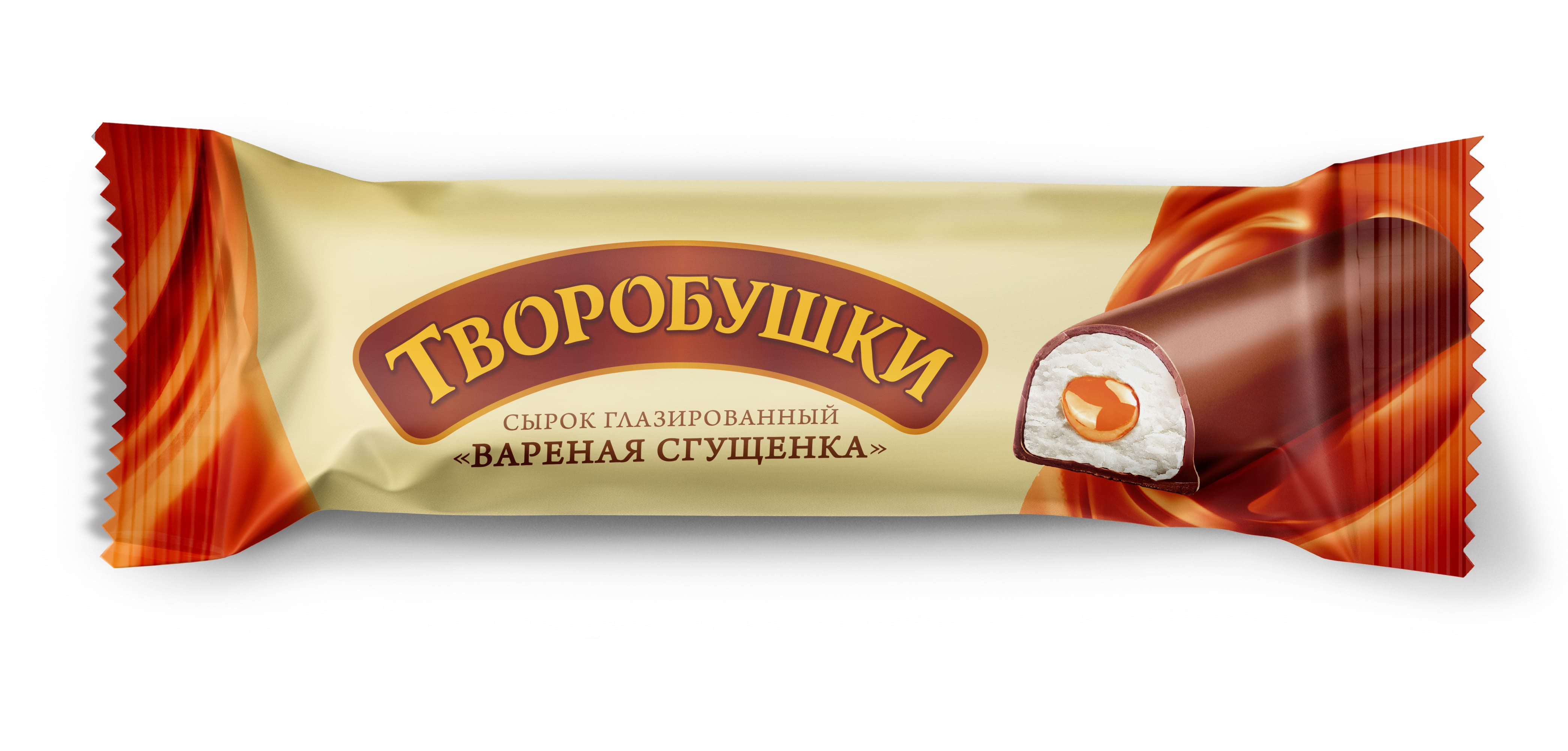 Сырок глазированный Творобушки Вареная сгущенка 20% 40г