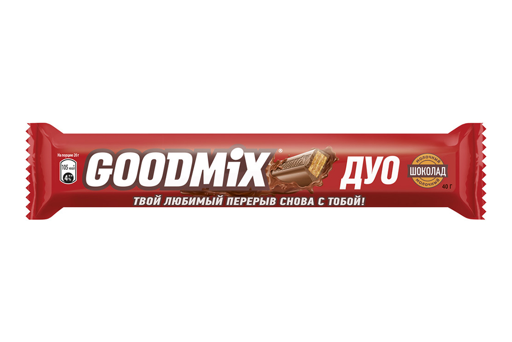 Батончик Гудмикс Ориджинал Дуо 40г