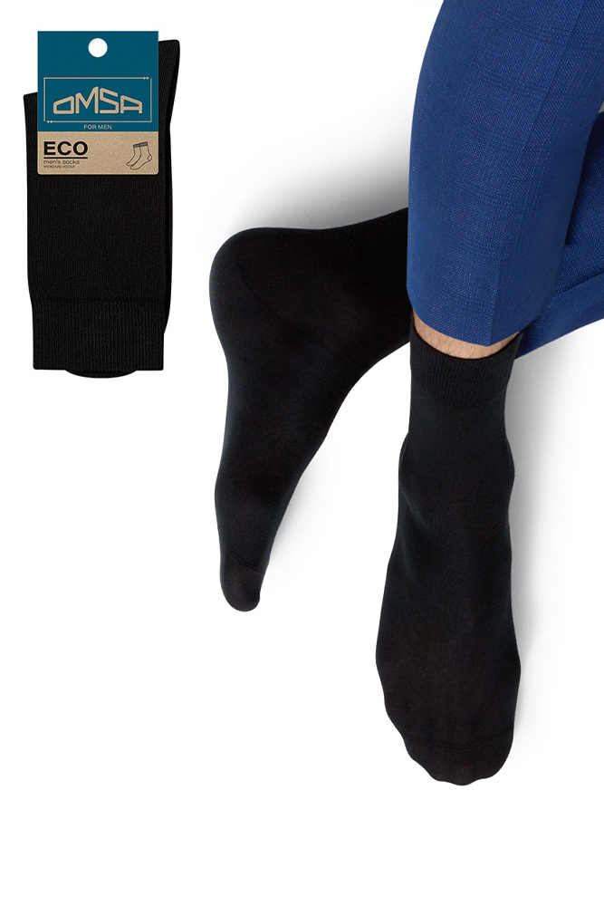 Носки мужские Омса Эко 403 цвет черный размер 39-41