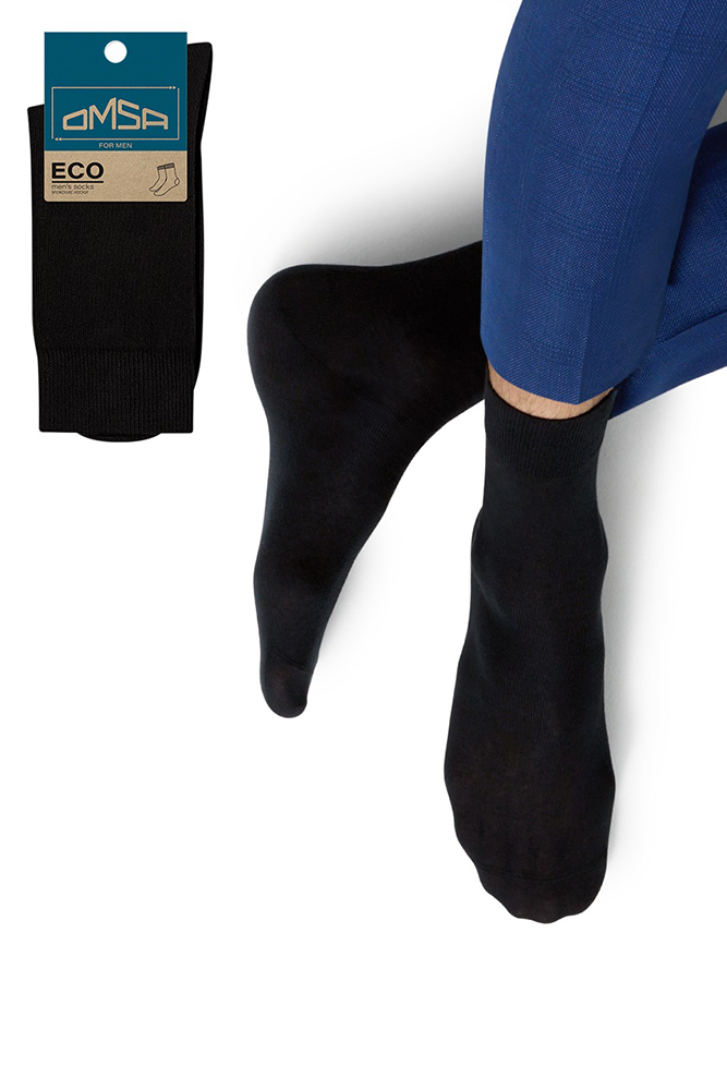 Носки мужские Омса Эко403 цвет черный размер 42-44