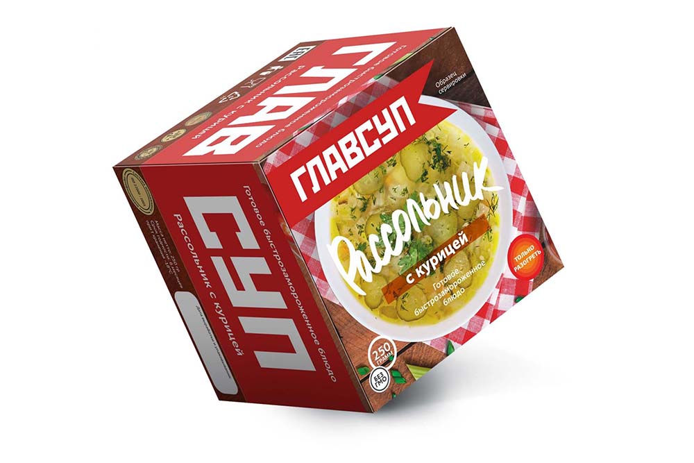 Суп Главсуп Рассольник с курицей 250г