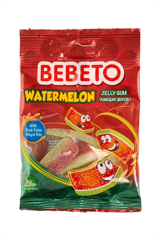 Мармелад жевательный Бебето со вкусом арбуза 70г