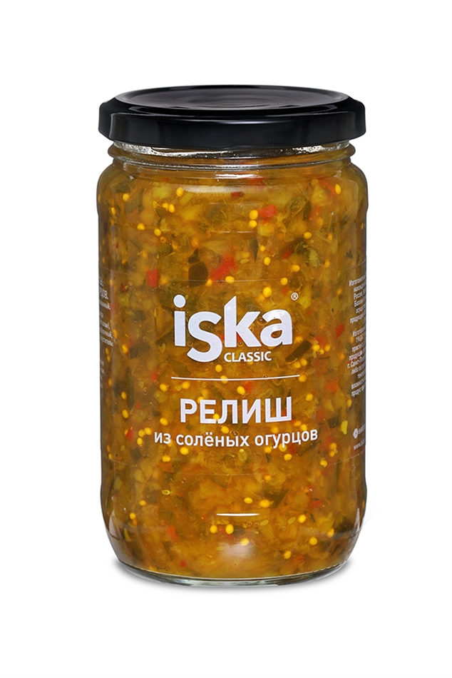 Релиш Иска из соленых огурцов ст/б 350г