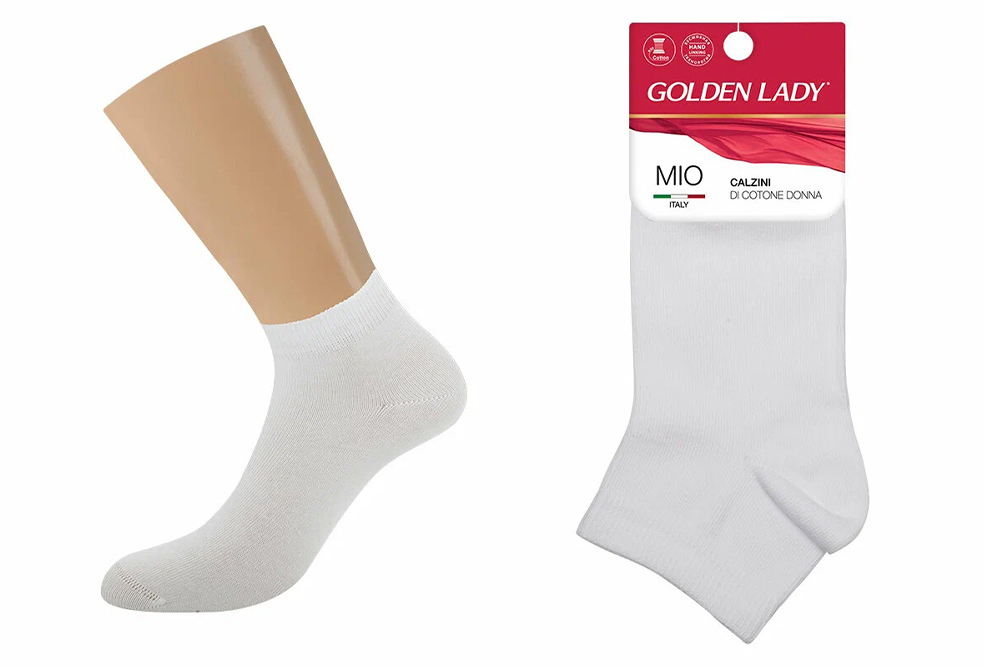 Носки женские ГолденЛеди Мио цвет белый р.35-38
